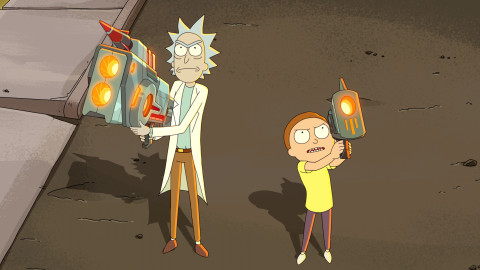 Rick and Morty backdrop